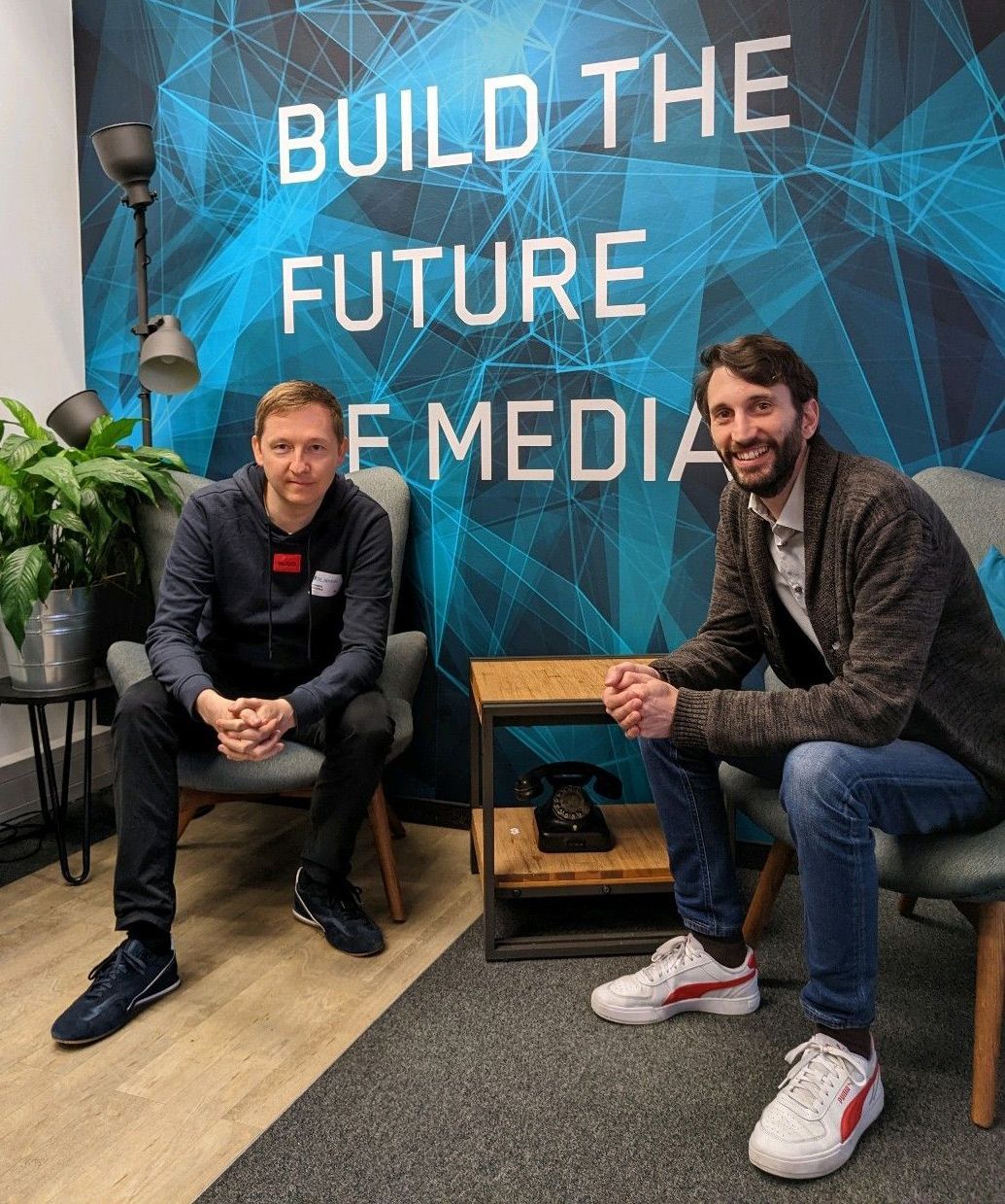 freispace-Gründer Alexander Hirschfeld und Leonardo Re