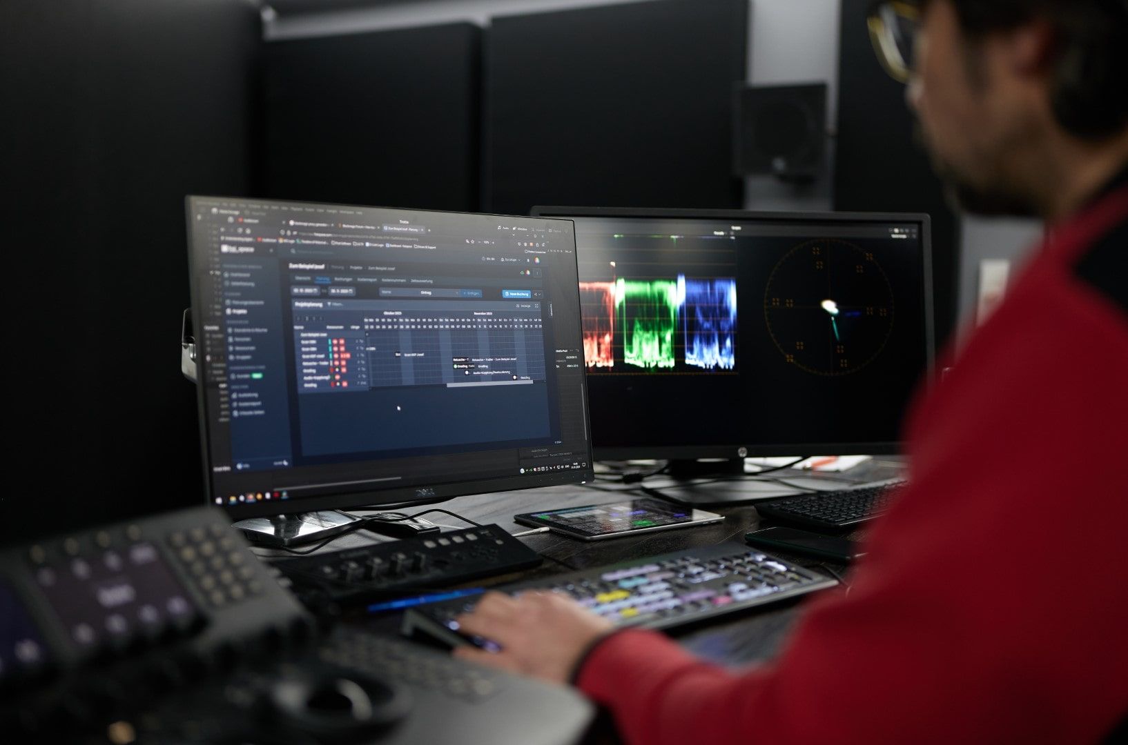 Postproduktions-Planung für Teams