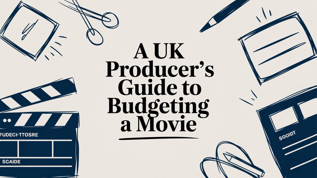 Master budgeting a movie with our UK guide. Learn to navigate tax reliefs, manage cashflow, and control post-production costs with real-world advice.