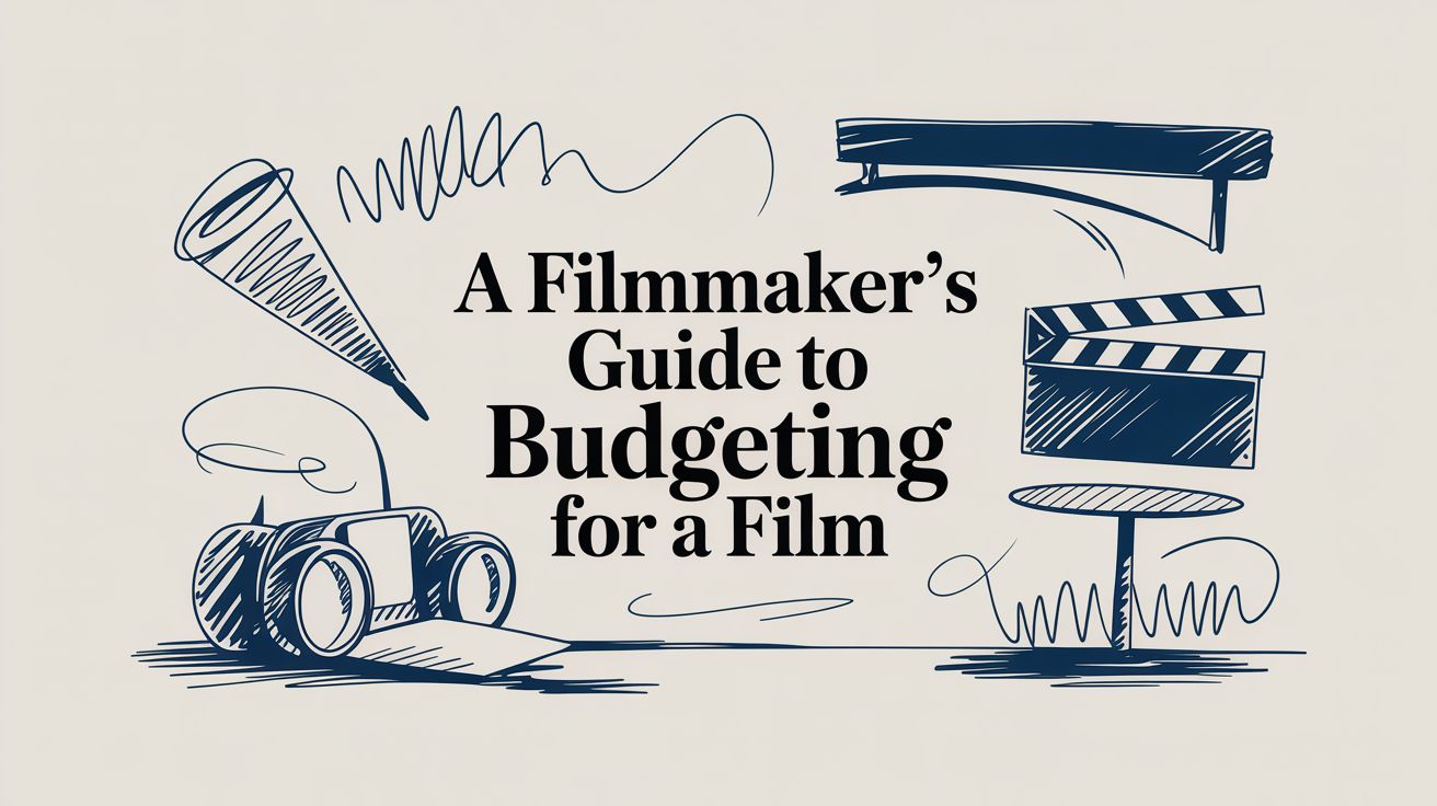 Master budgeting for a film with our complete guide for UK filmmakers. Learn to manage costs, find tax relief, and keep your production on track.