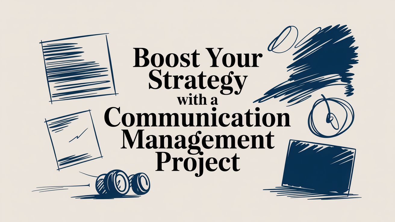 Elevate your communication management project from a checklist to a strategic advantage with practical frameworks for flawless execution.
