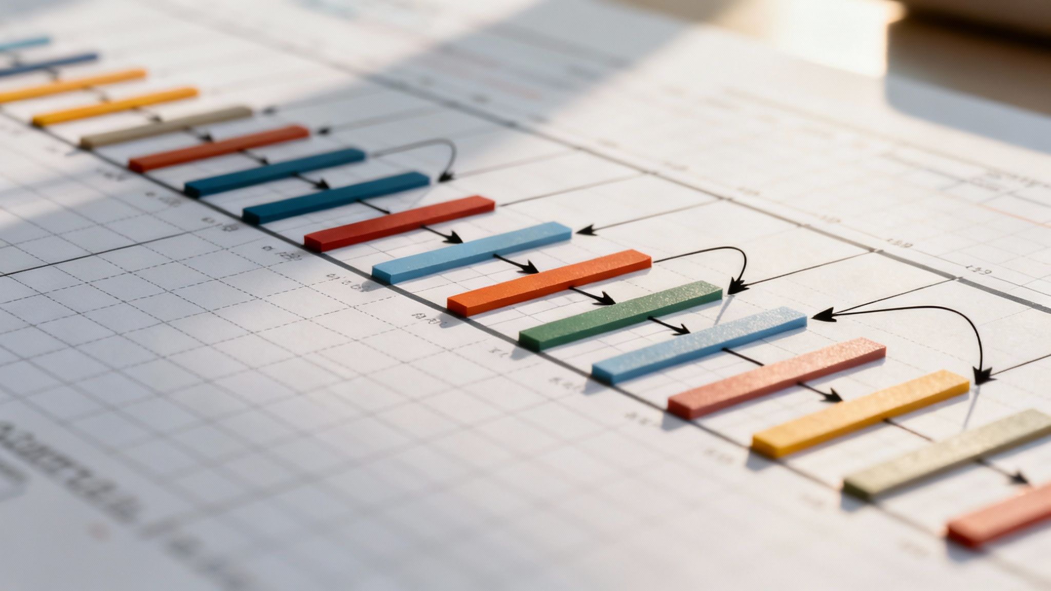 Gantt Chart Production Schedule