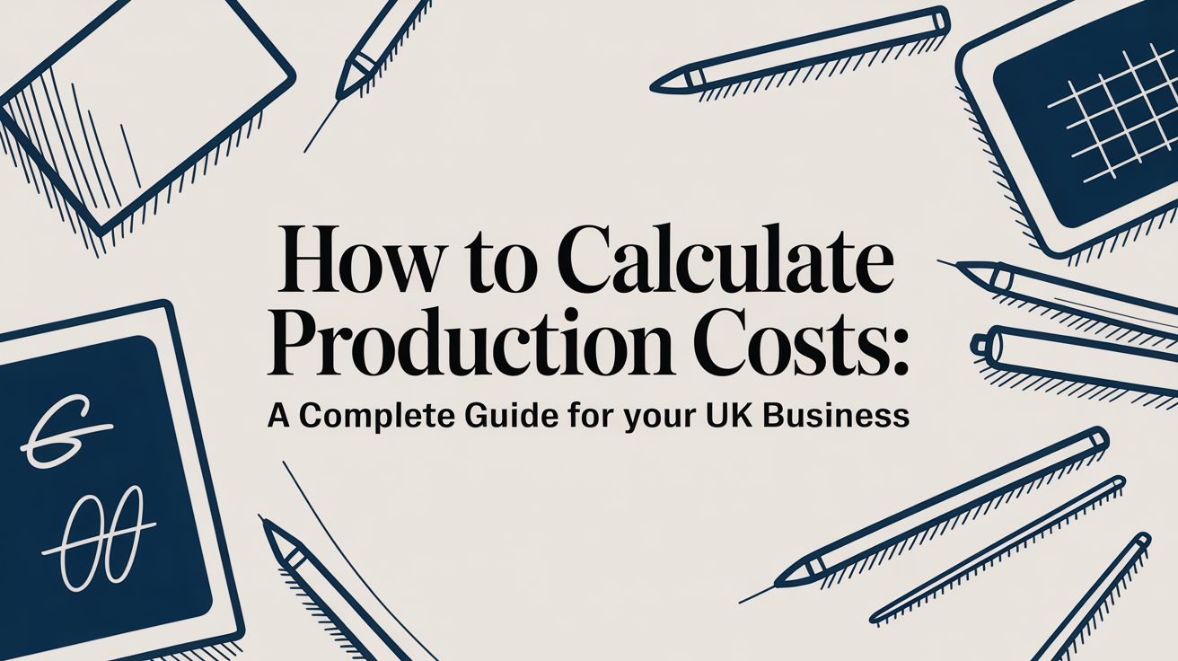 Learn how to calculate production costs accurately. Our guide helps UK businesses optimize expenses and boost profitability. Click to get started!