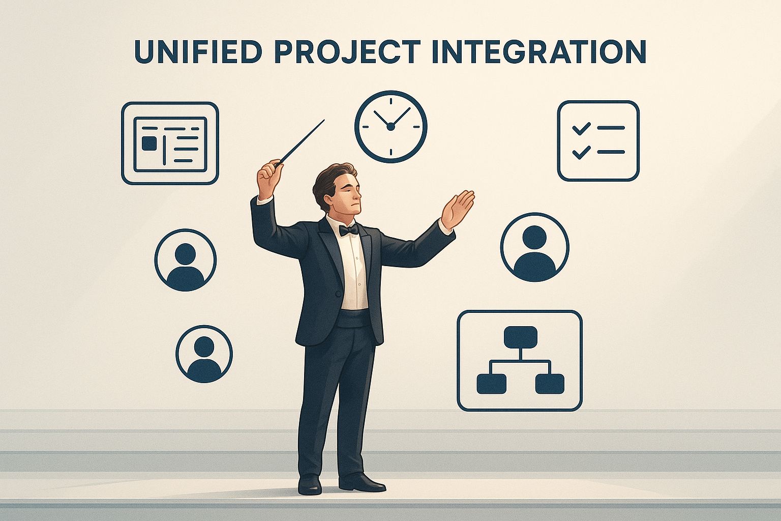 Infographic about integration in project management