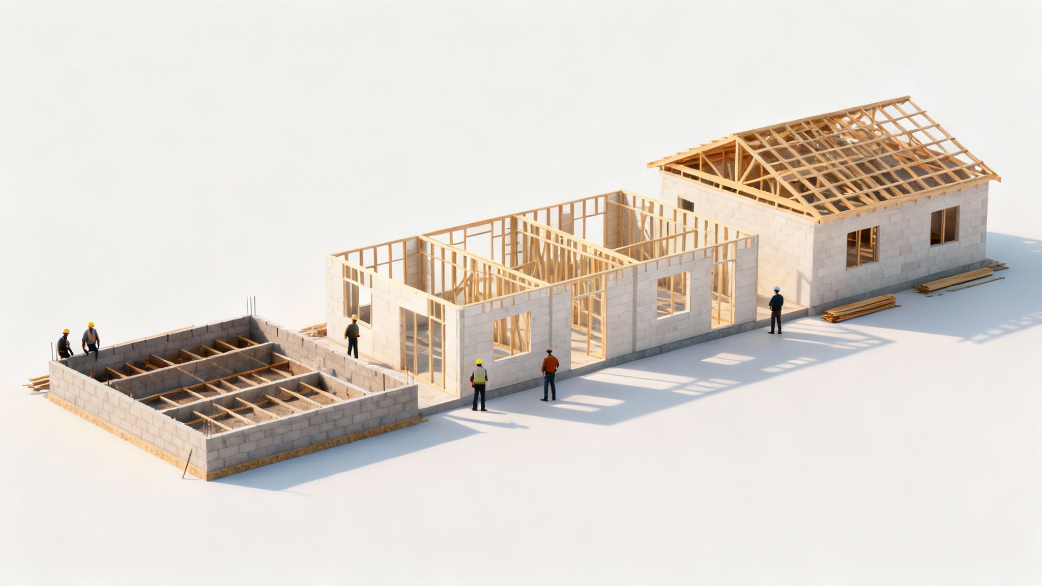 A cascading waterfall flowing over rocks, symbolising the sequential nature of the Waterfall model.
