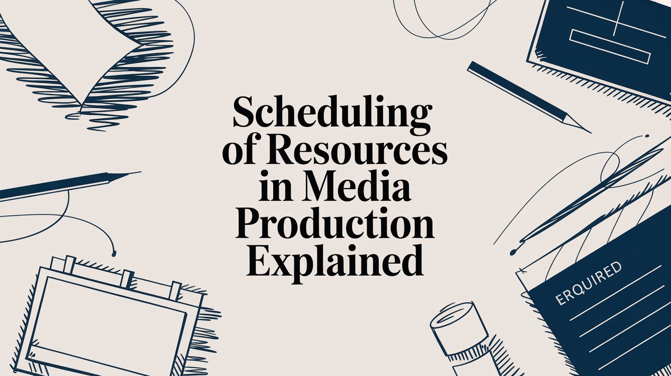 A complete guide to the scheduling of resources for media studios. Learn proven strategies, best practices, and how to optimize your production workflow.