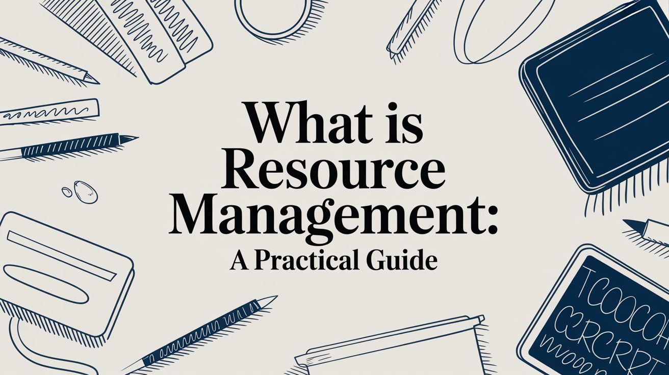 what is resource management? A practical overview of planning, scheduling, and allocating resources to boost efficiency and project success.